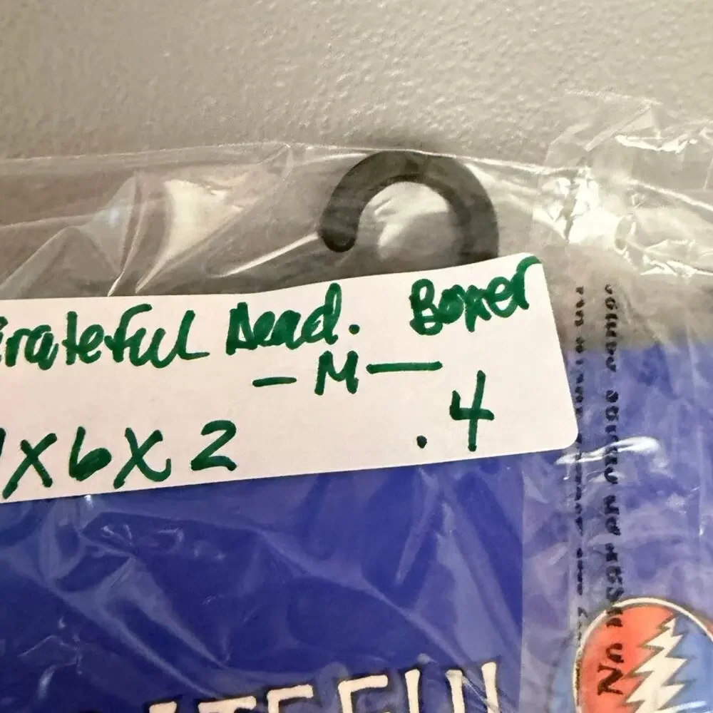 Grateful Dead Ripple Junction Steal Your Face Boxer Briefs M NWT